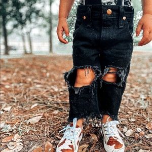 Distressed Wrangler Toddler Jeans